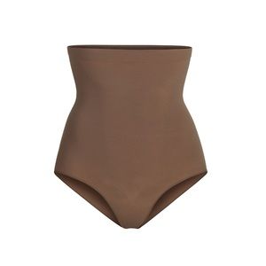 SKIMS | Sculpting High Waist Brief | New L/XL Brown Oxide